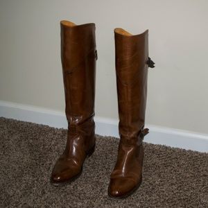 Frye leather riding boots- excellent condition